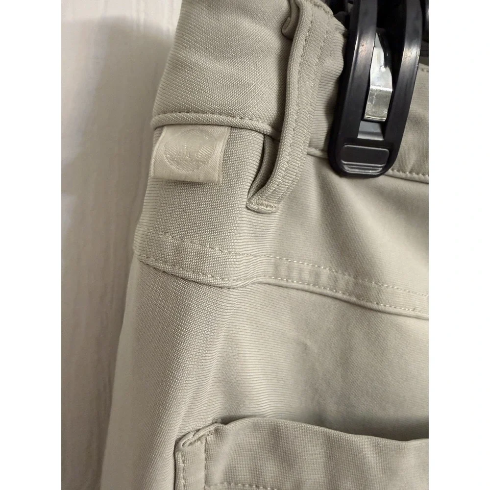 Lululemon Men 33 ABC Pants Cream Chino Classic Stretch Golf Preppy Travel Casual